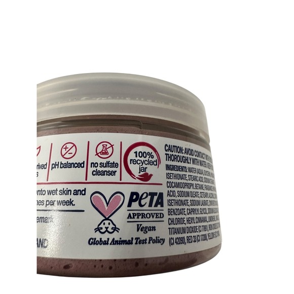 Dove Frosted Cranberry Body Scrub Limited Edition Set of 2 New - Picture 4 of 5